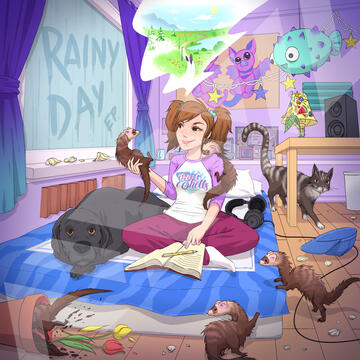 Music Cover "Rainy Day EP" // Client: Thug Shells